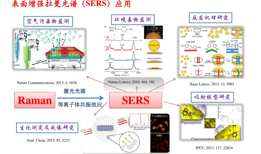 表面增强拉曼光谱技术 表面增强拉曼光谱技术